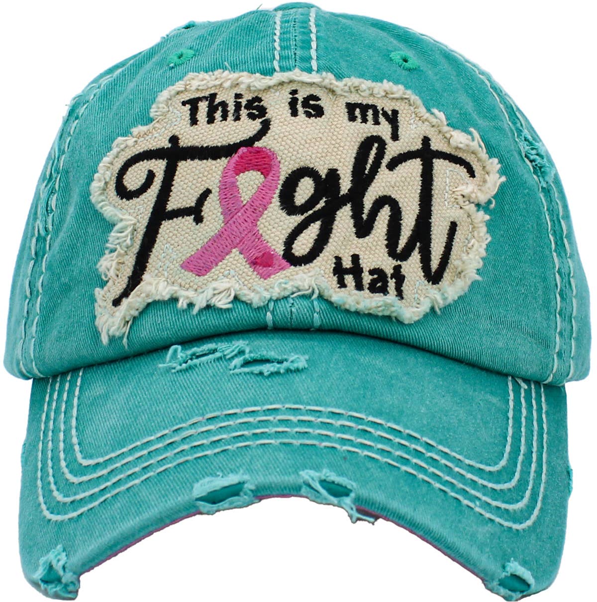 This Is My Fight Hat Vintage Washed Ballcap