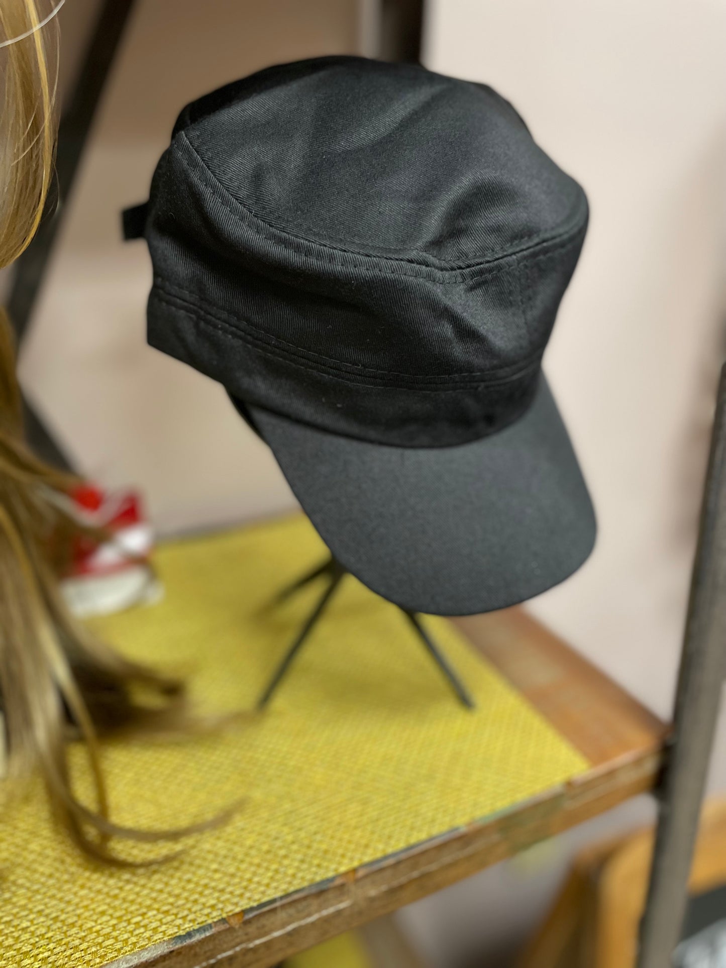 Lightweight Army-Style Cap – Perfect for Wig Wearers