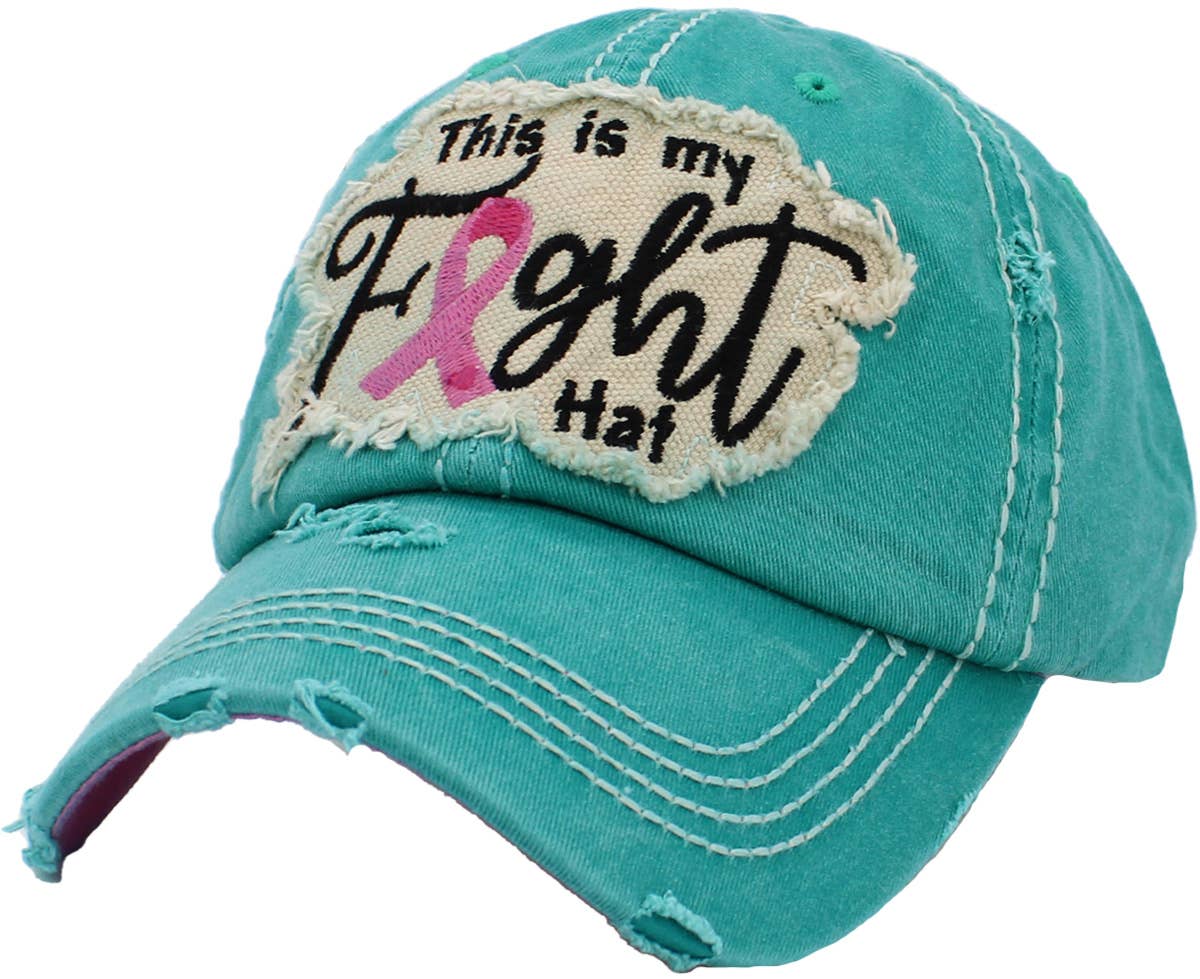 This Is My Fight Hat Vintage Washed Ballcap