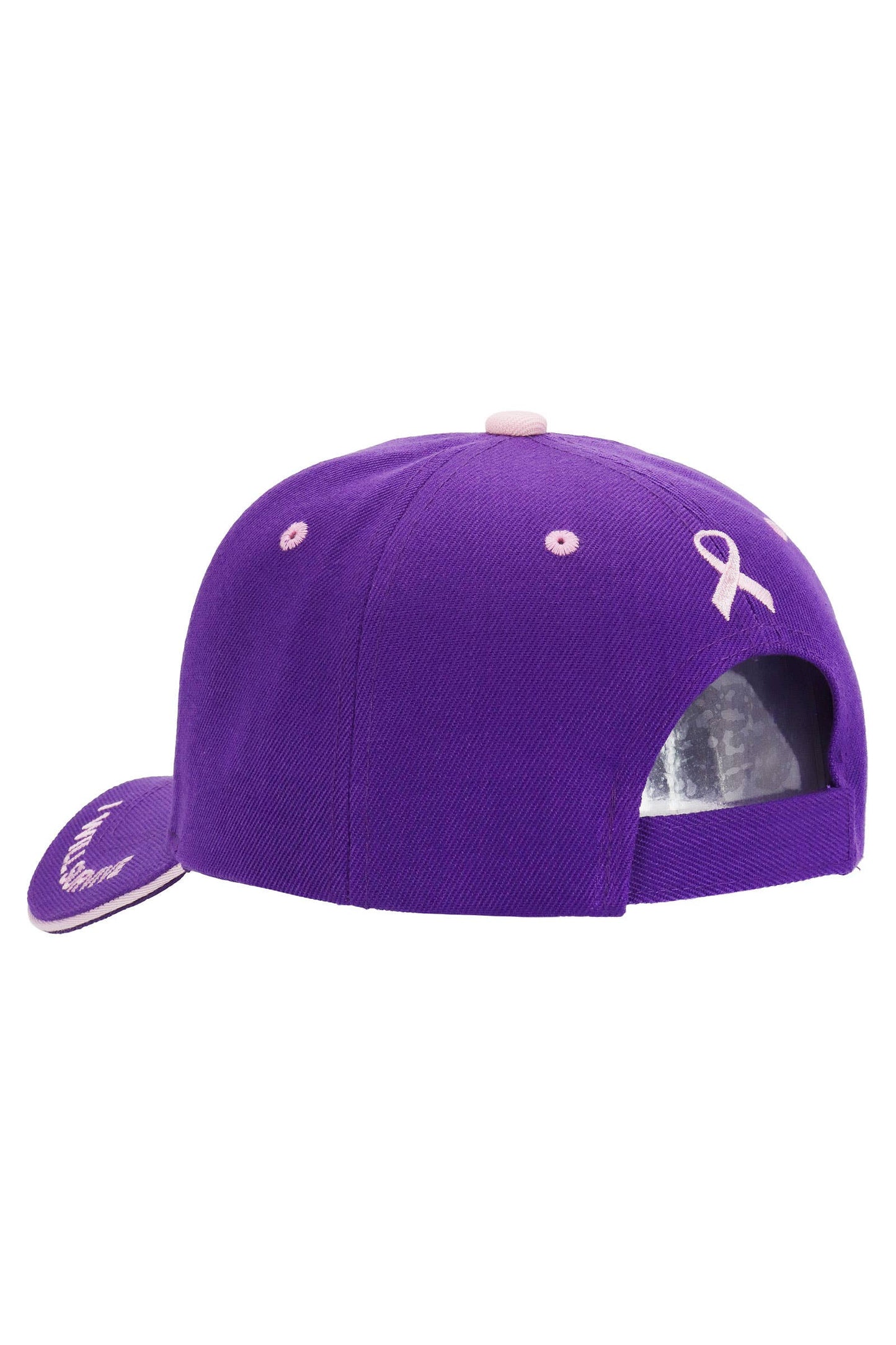Breast Cancer Awareness Ribbon Baseball Cap by Cap Zone