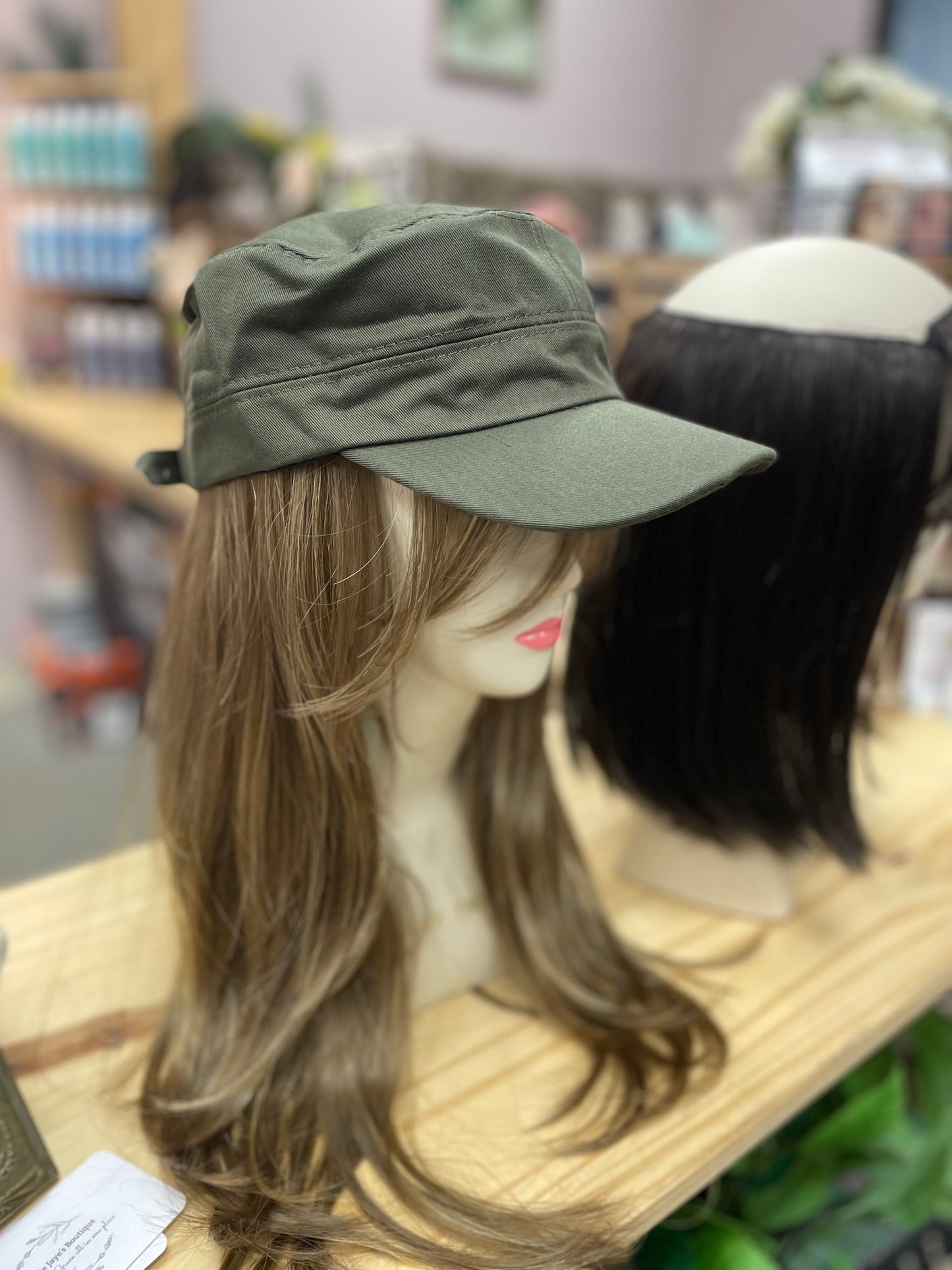 Lightweight Army-Style Cap – Perfect for Wig Wearers