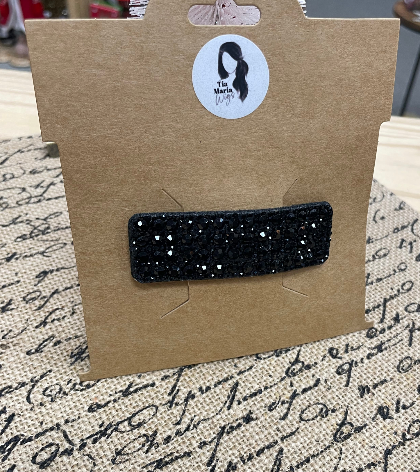 Sparkly Oversized Barrettes For Wigs & Hair