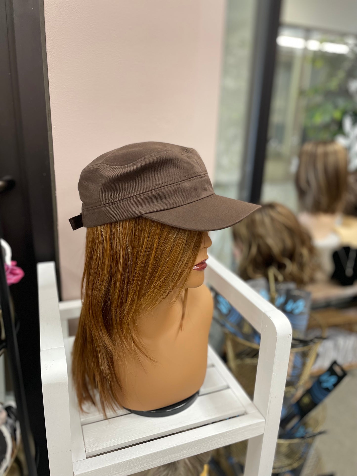 Lightweight Army-Style Cap – Perfect for Wig Wearers
