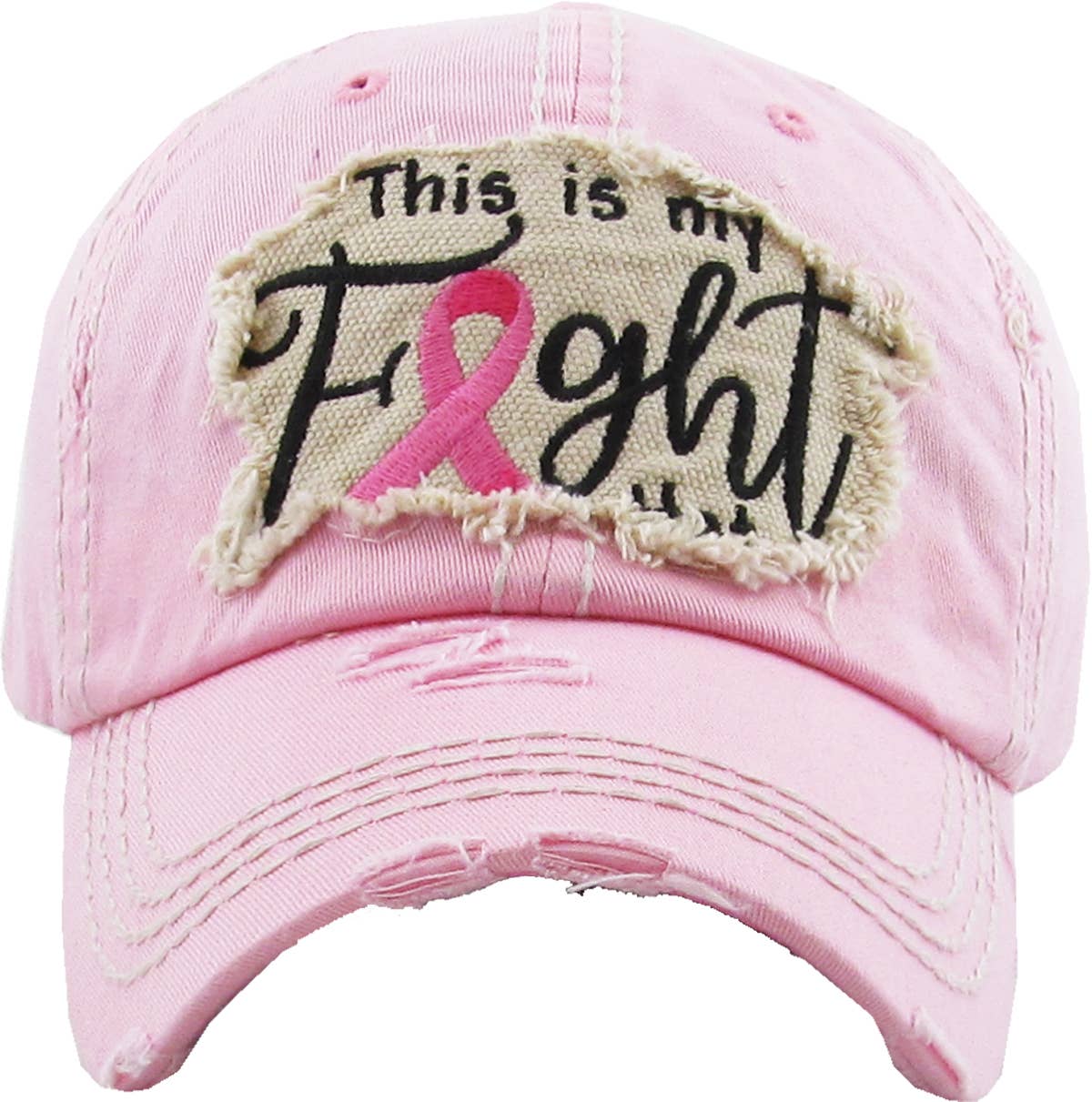 This Is My Fight Hat Vintage Washed Ballcap