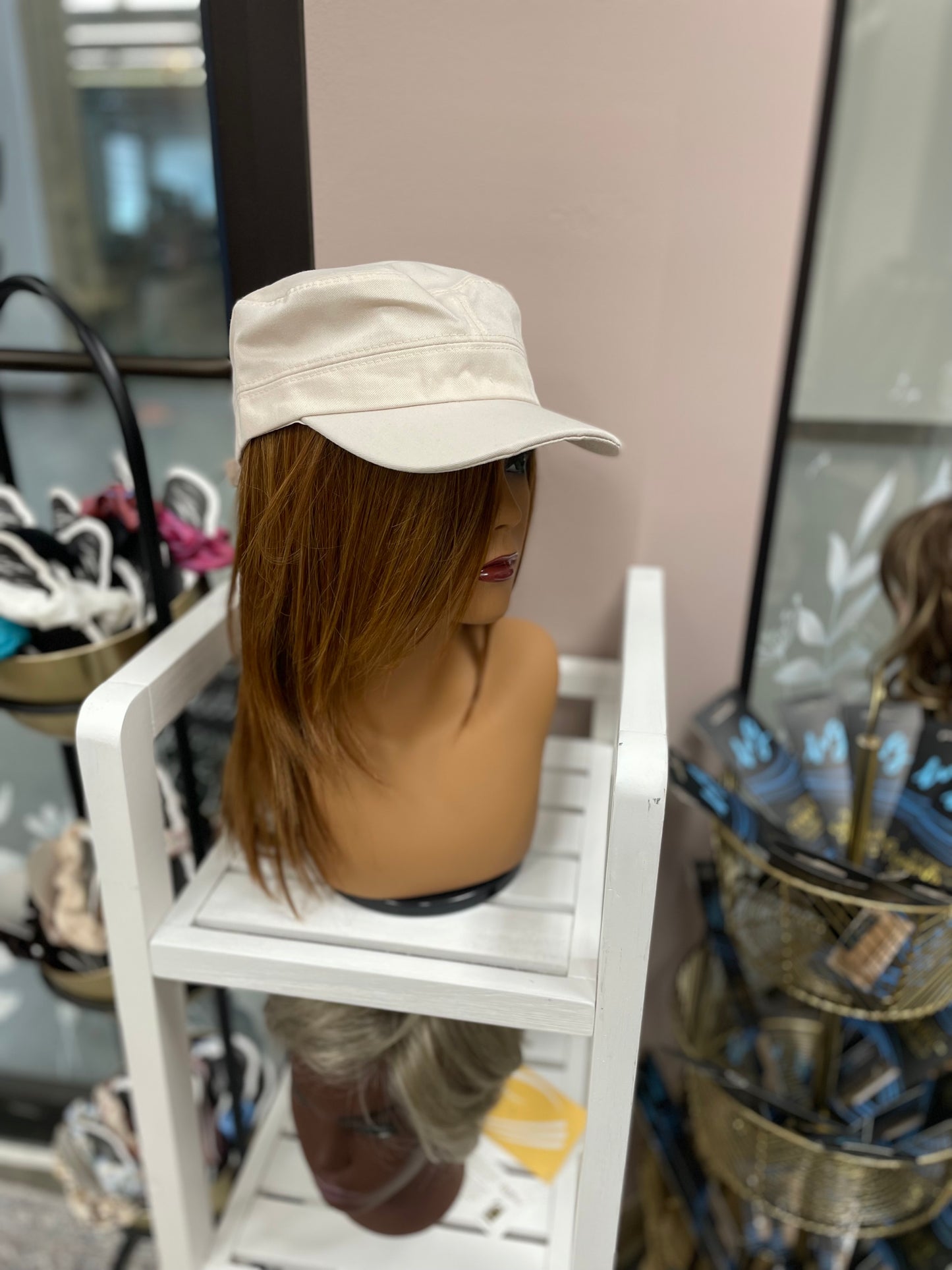 Lightweight Army-Style Cap – Perfect for Wig Wearers