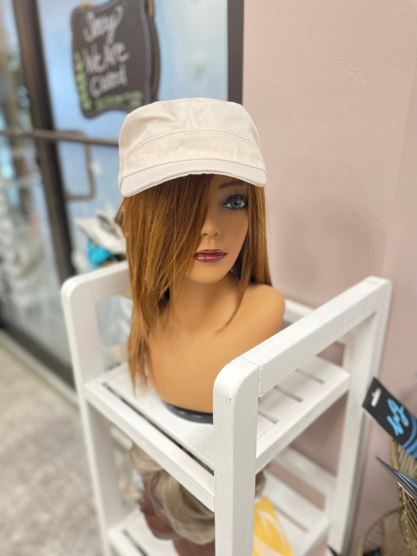 Lightweight Army-Style Cap – Perfect for Wig Wearers