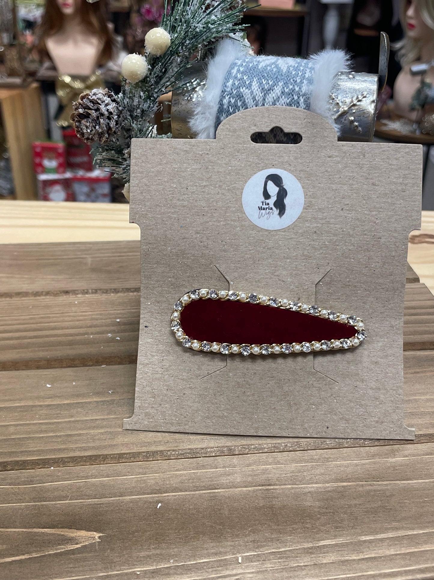 Sparkly Oversized Barrettes For Wigs & Hair