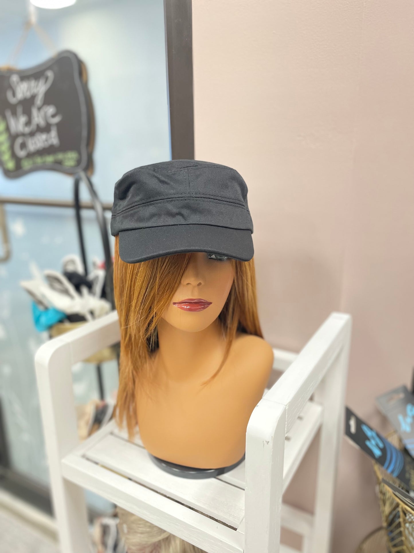 Lightweight Army-Style Cap – Perfect for Wig Wearers