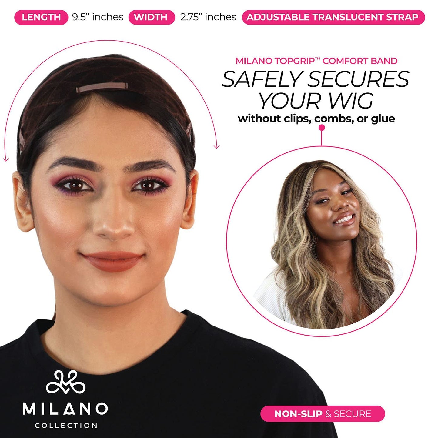 TopGrip Comfort Band by Milano Collection | SMALL