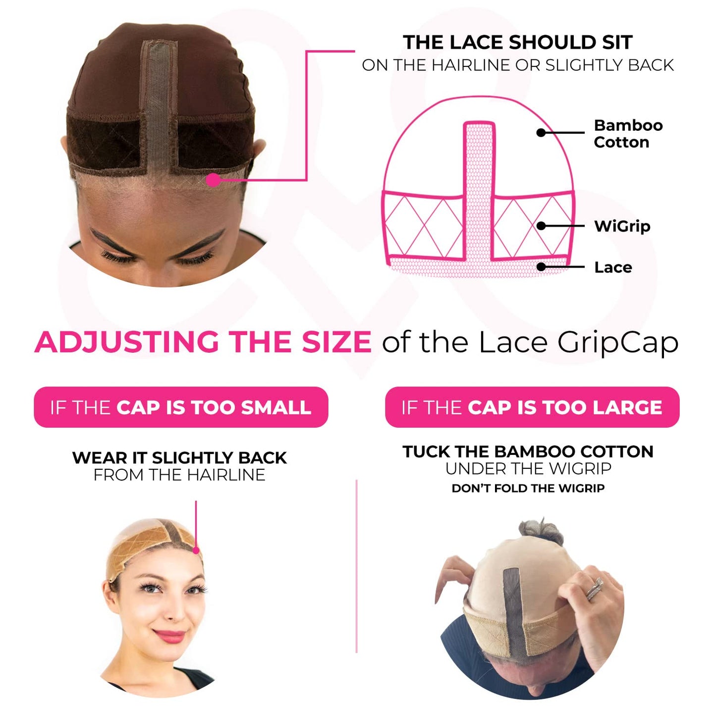 Lace GripCap by Milano Collection | Wig GripCap