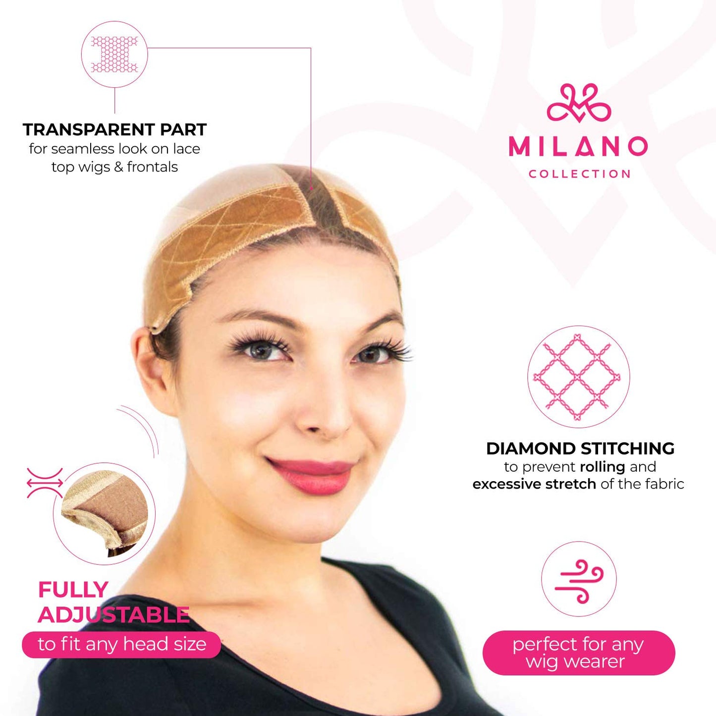 Lace GripCap by Milano Collection | Wig GripCap