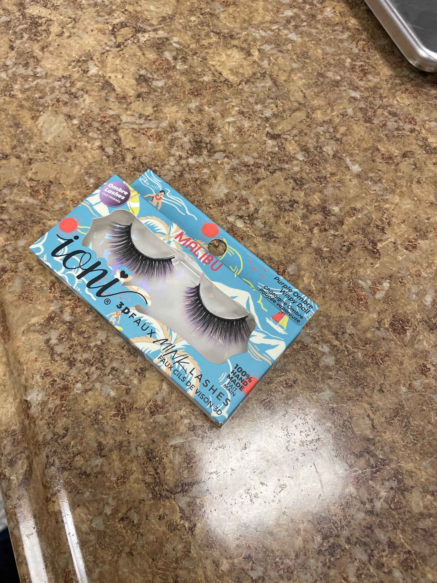 Ioni 3D FASHION & FUN Faux Mink Eyelashes, 1 Pair Pack