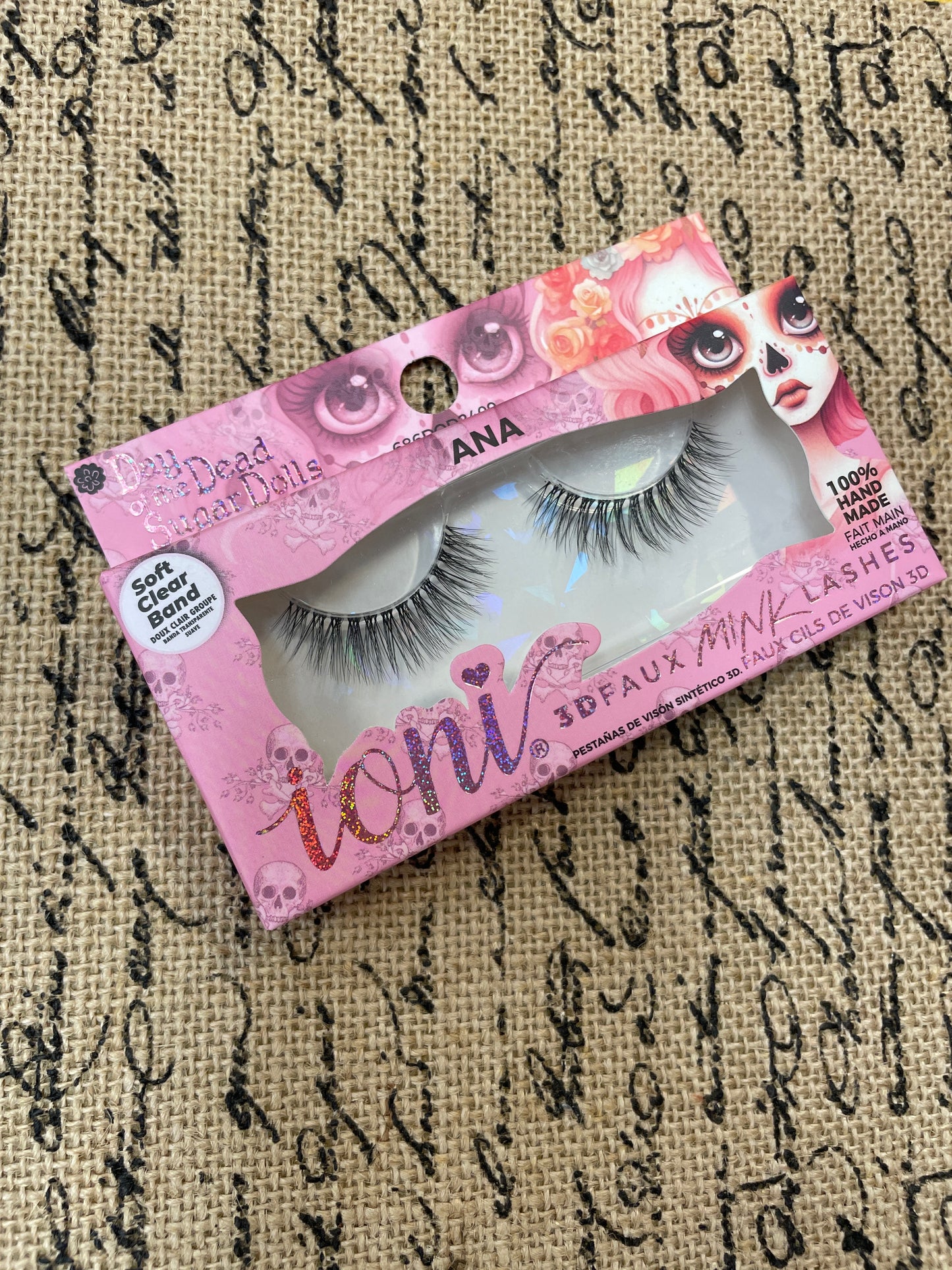 Ioni NATURAL LASHES Faux Mink Eyelashes VARIOUS STYLES (1 Pair Pack)