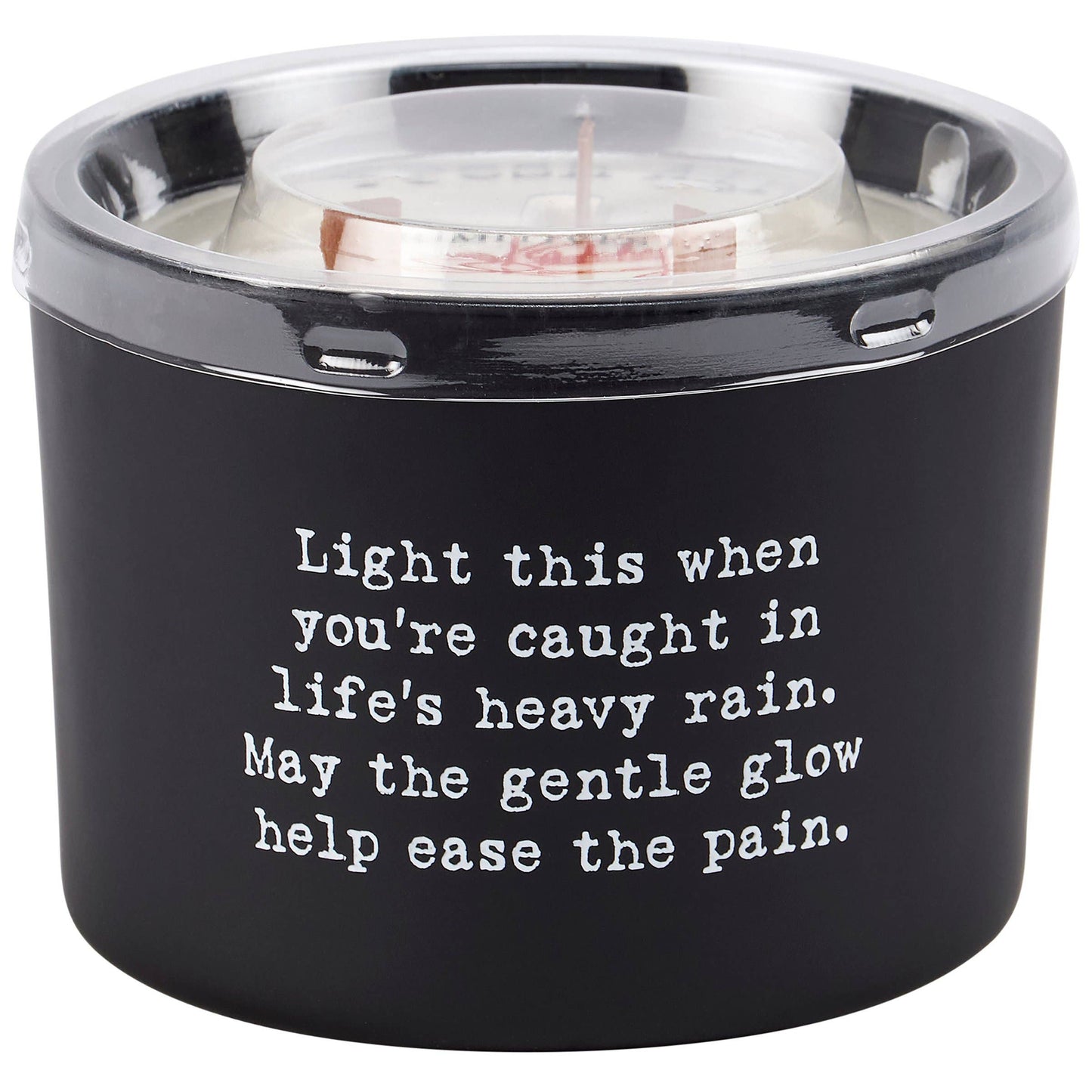 Ease The Pain Poetry Candle – Box Sign Style Collection
