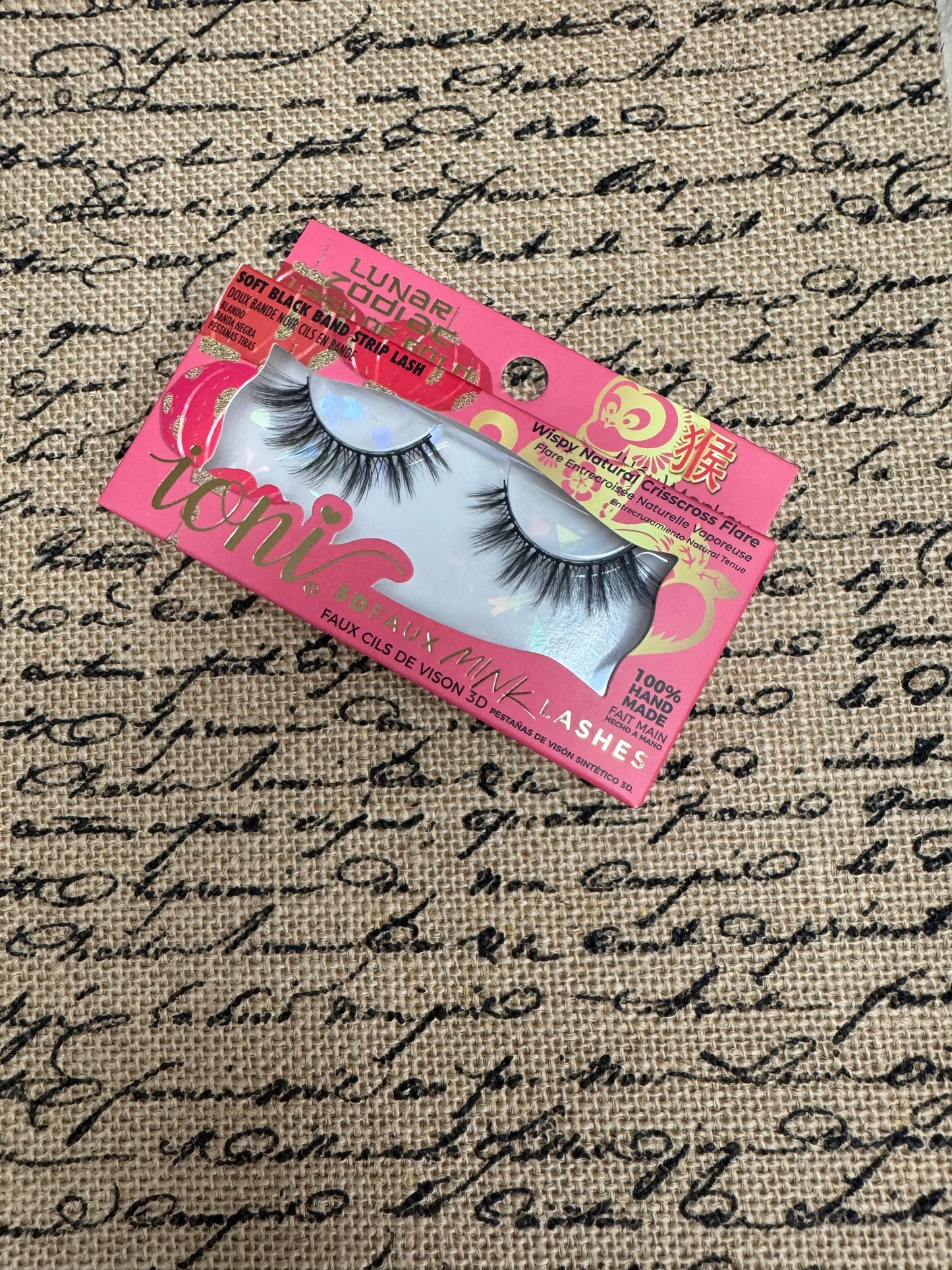 Ioni NATURAL LASHES Faux Mink Eyelashes VARIOUS STYLES (1 Pair Pack)