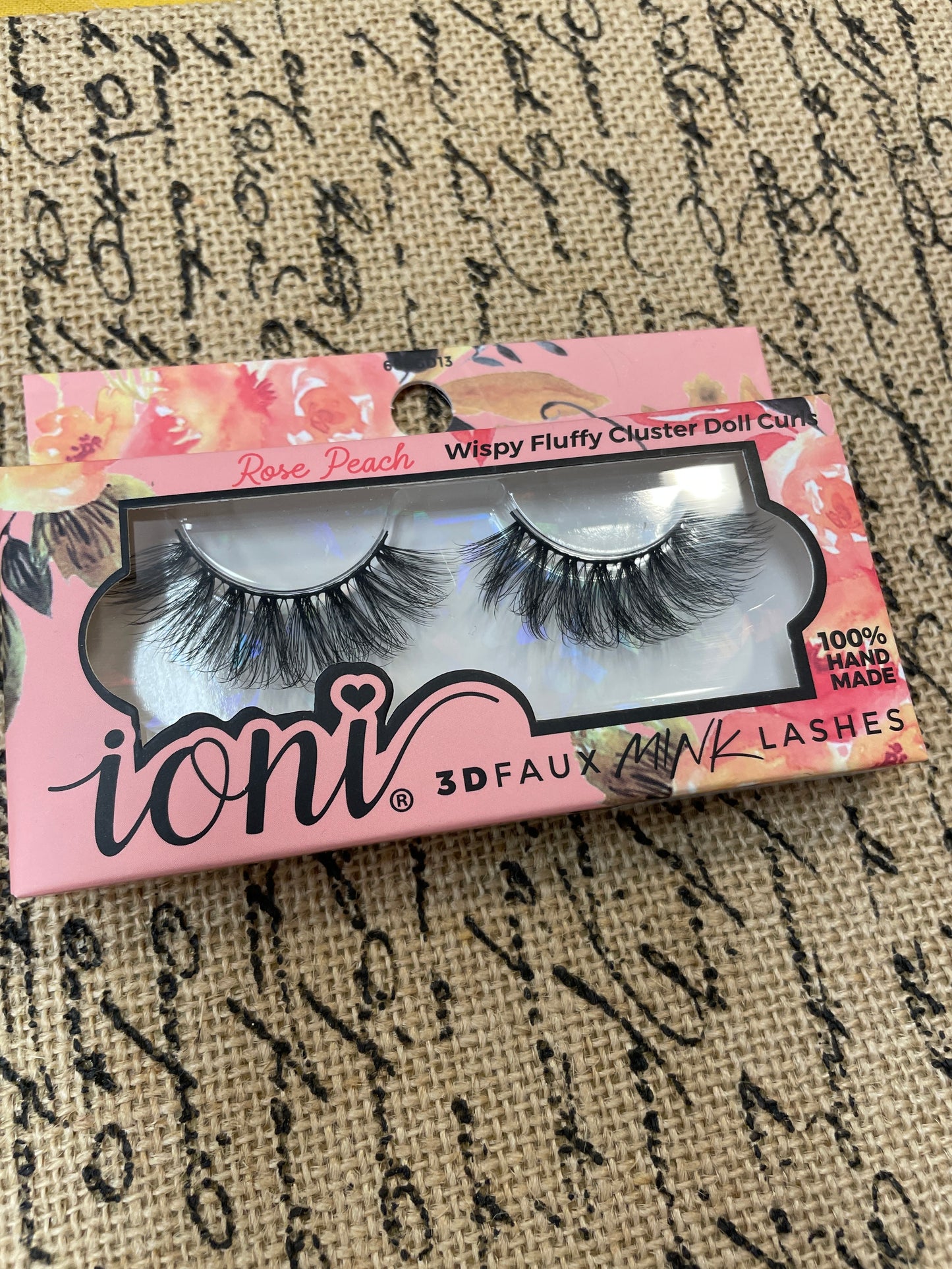 Ioni 3D FLUFFY Faux Mink Eyelashes, 1 Pair Pack