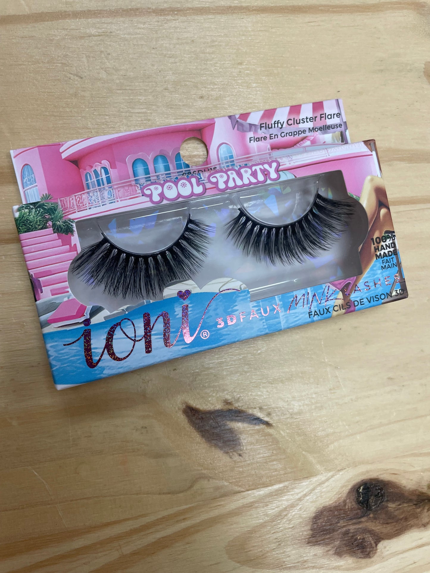 Ioni 3D FLUFFY Faux Mink Eyelashes, 1 Pair Pack