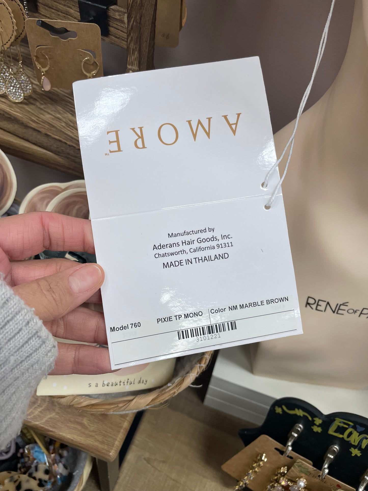 Pixie Top Piece Mono by Amore (Topper) *BOUTIQUE DEAL