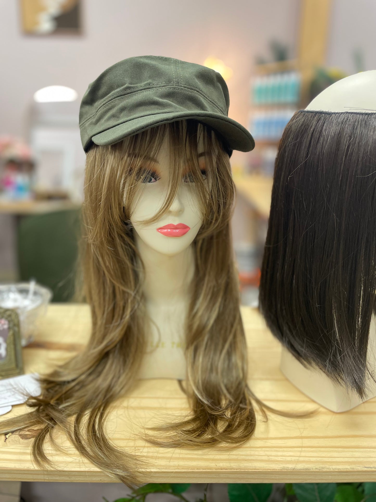 Lightweight Army-Style Cap – Perfect for Wig Wearers