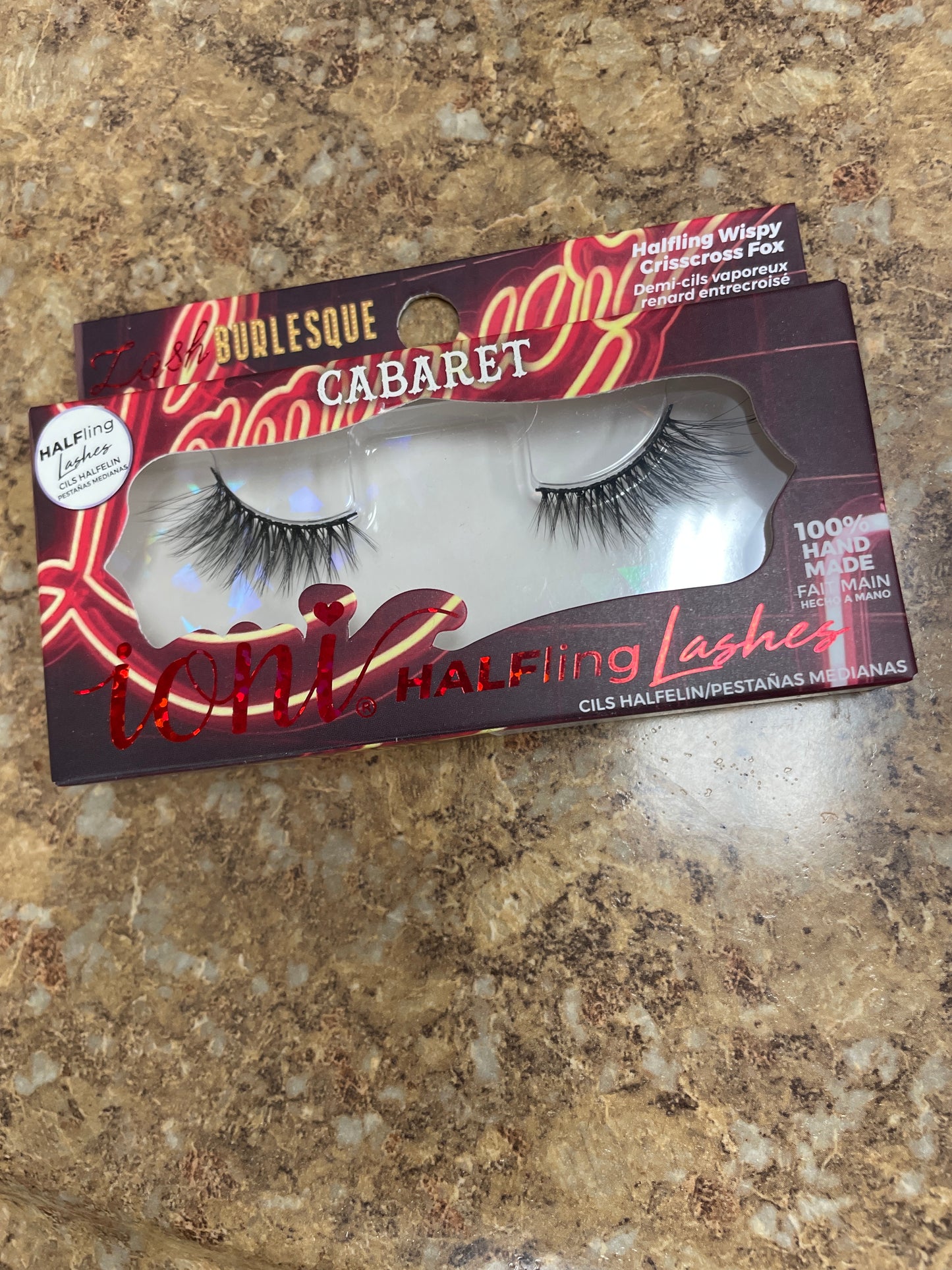 Ioni 3D HALFling Faux Mink Eyelashes, 1 Pair Pack