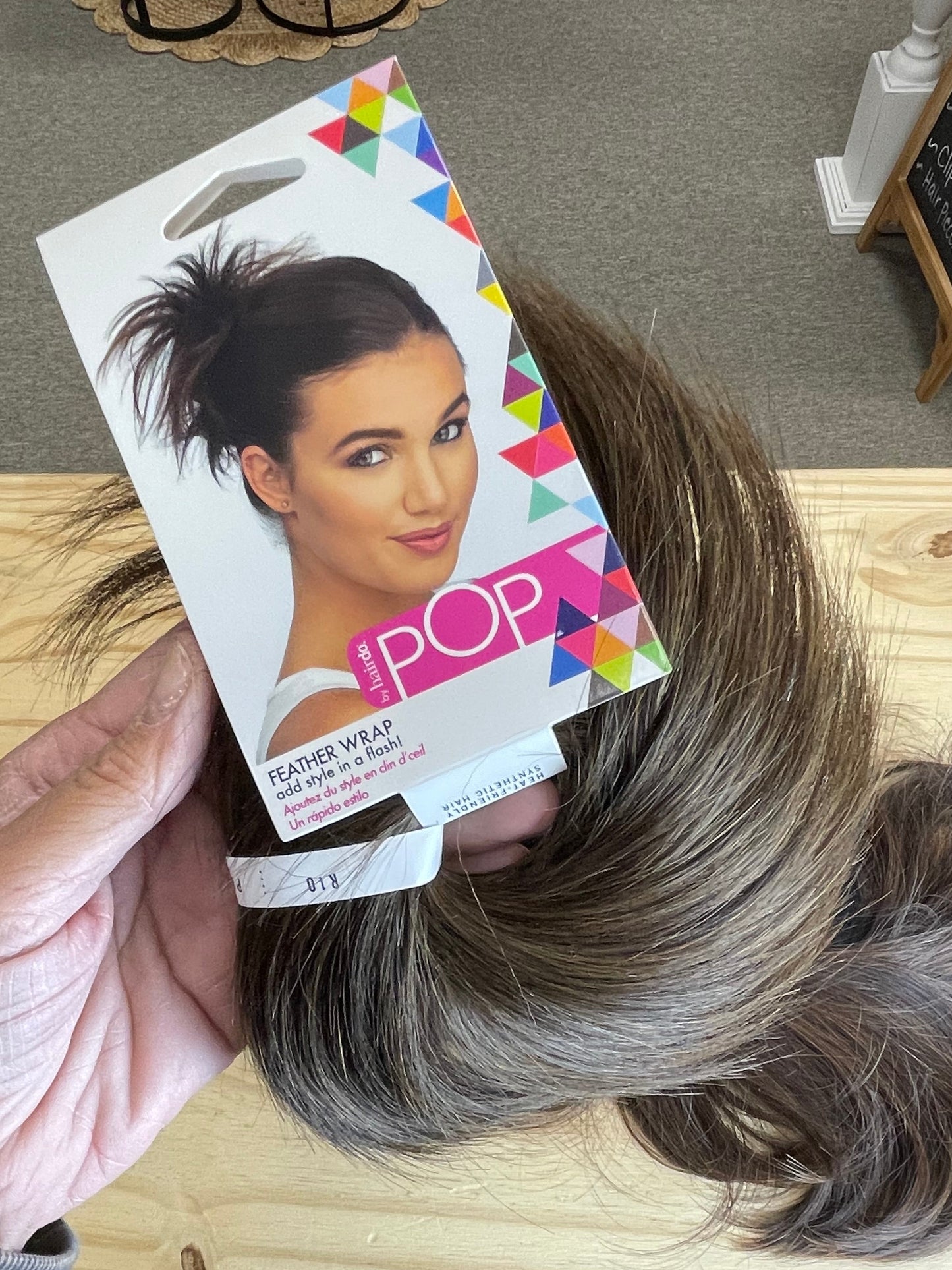 FEATHER WRAP by POP by Hairdo *BOUTIQUE DEAL