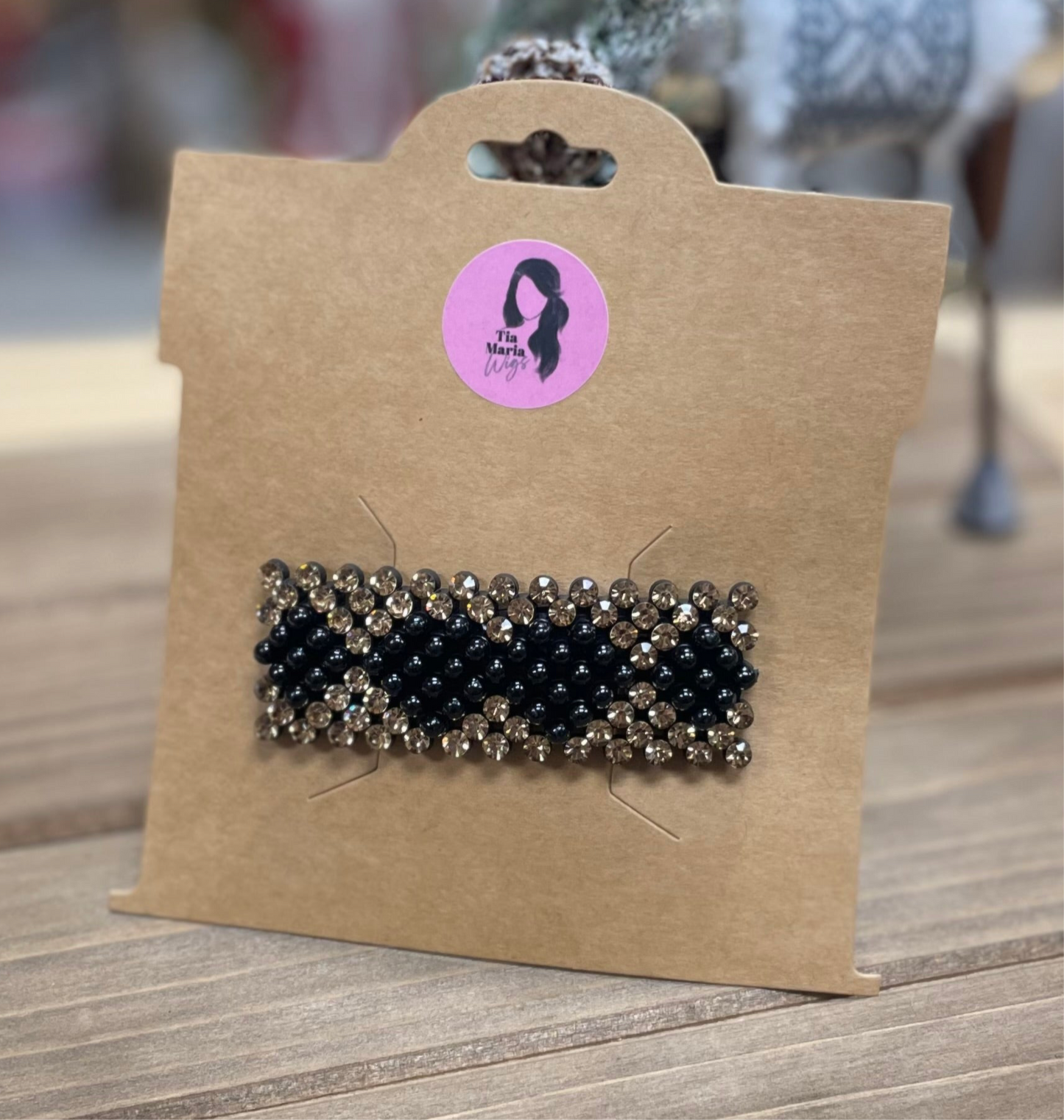 Sparkly Oversized Barrettes For Wigs & Hair