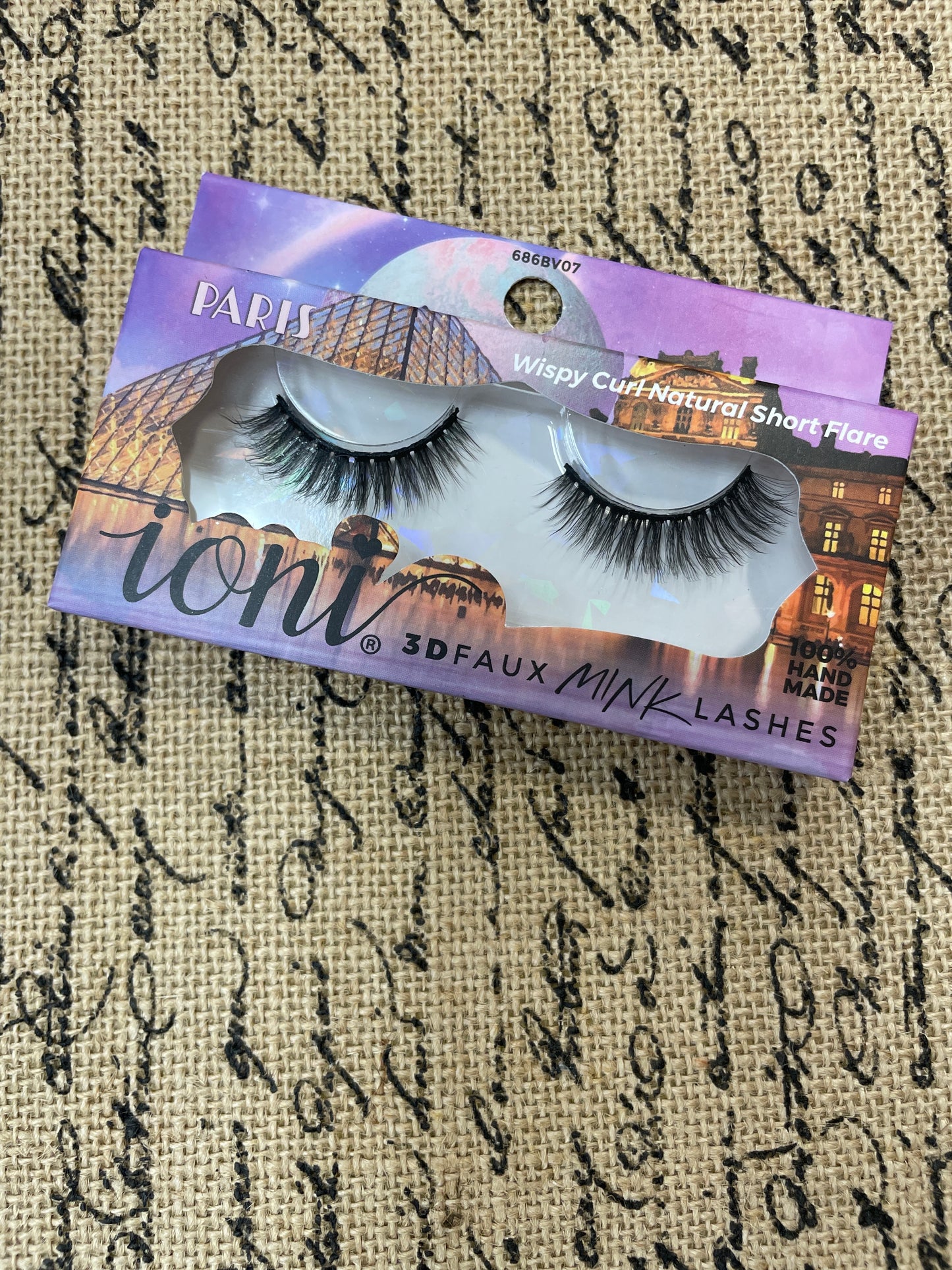Ioni NATURAL LASHES Faux Mink Eyelashes VARIOUS STYLES (1 Pair Pack)