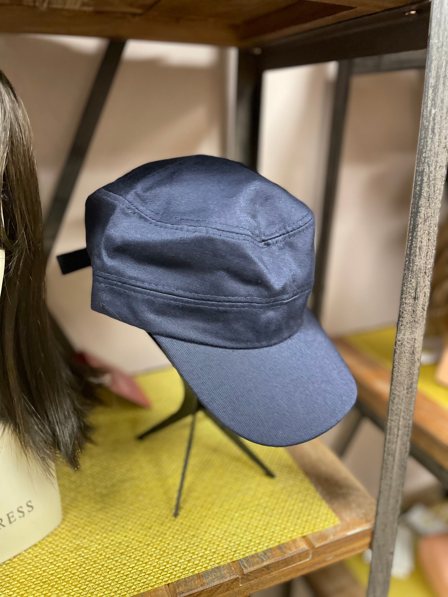 Lightweight Army-Style Cap – Perfect for Wig Wearers