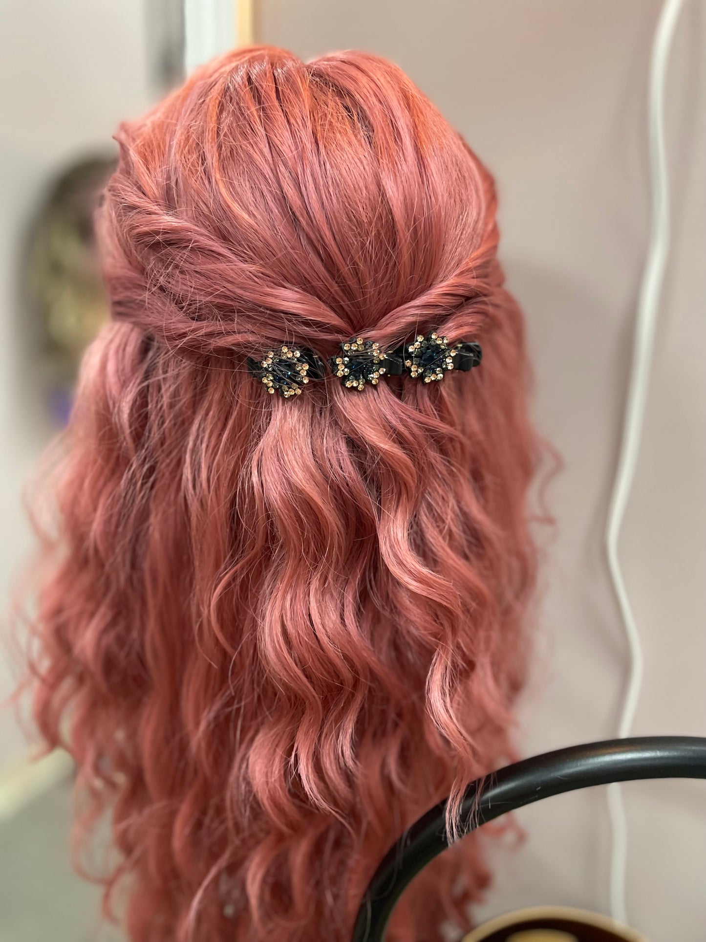 Sparkling Waterfall Clip for Wigs & Hair