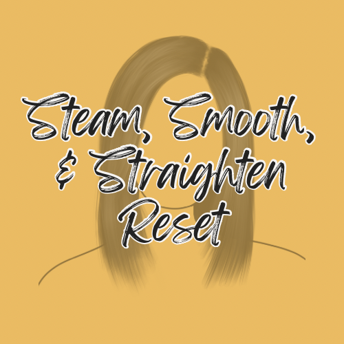 Steam, Smooth & Straighten Reset Service (Synthetic)