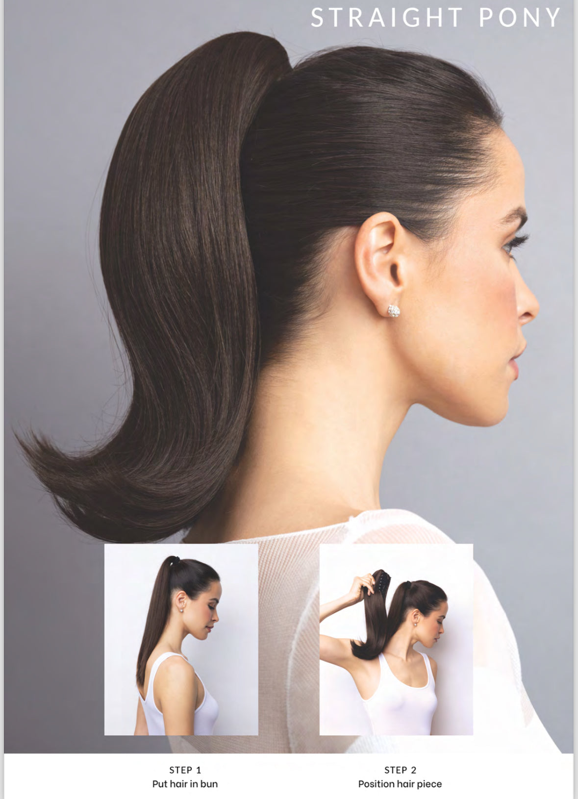 Straight Pony | Ready to Wear by Rene of Paris NEW!