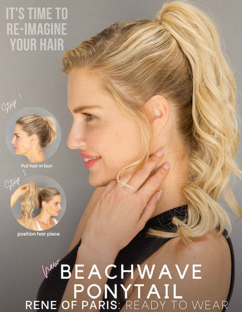 Beachwave Pony | Ready to Wear by Rene of Paris NEW!