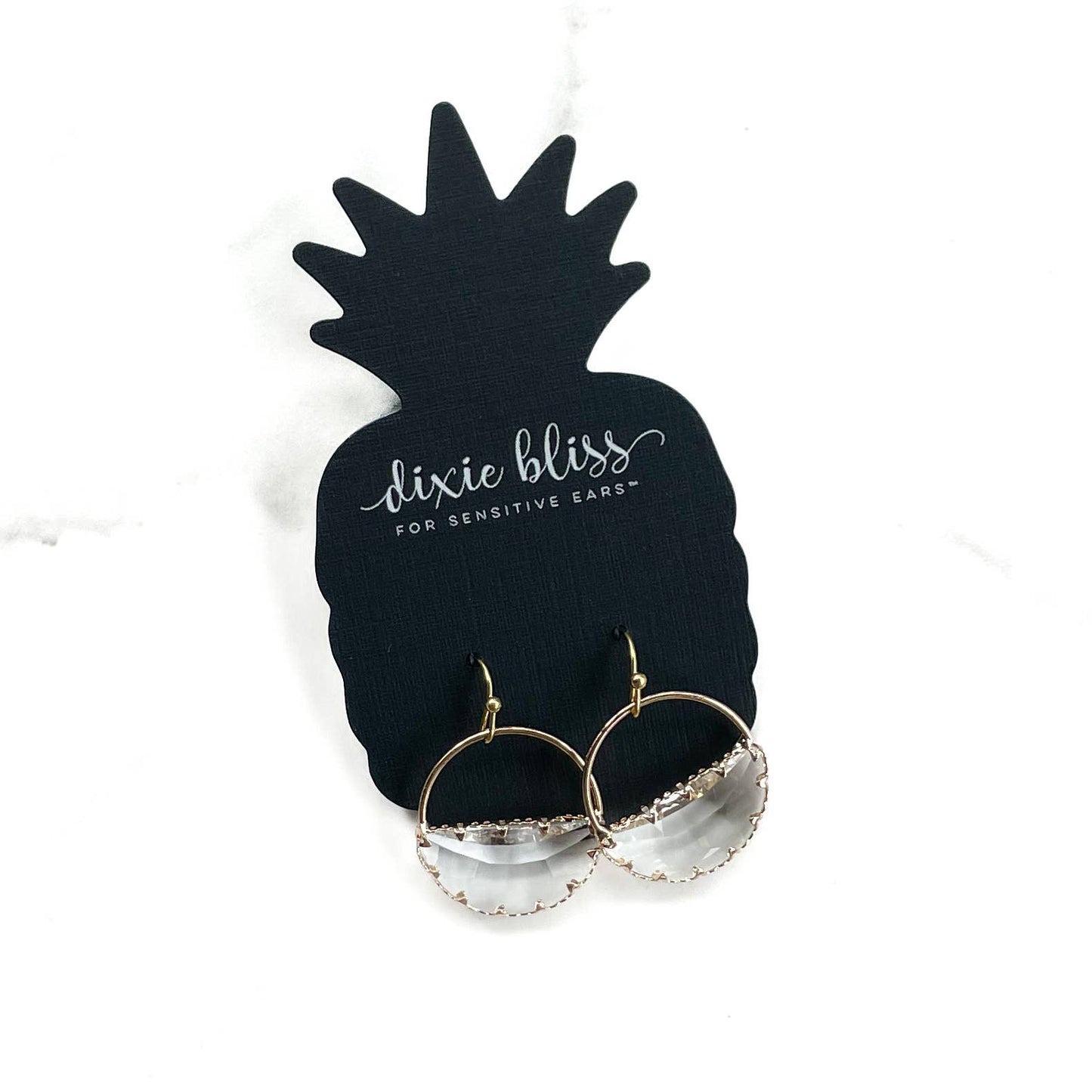Earnestly Yours Earrings by Dixie Bliss *For Sensitive Ears