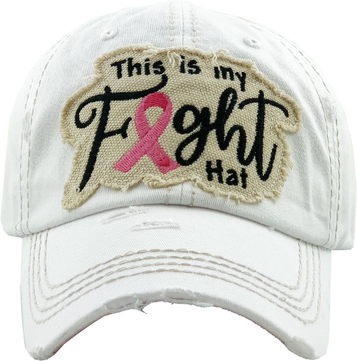This Is My Fight Hat Vintage Washed Ballcap
