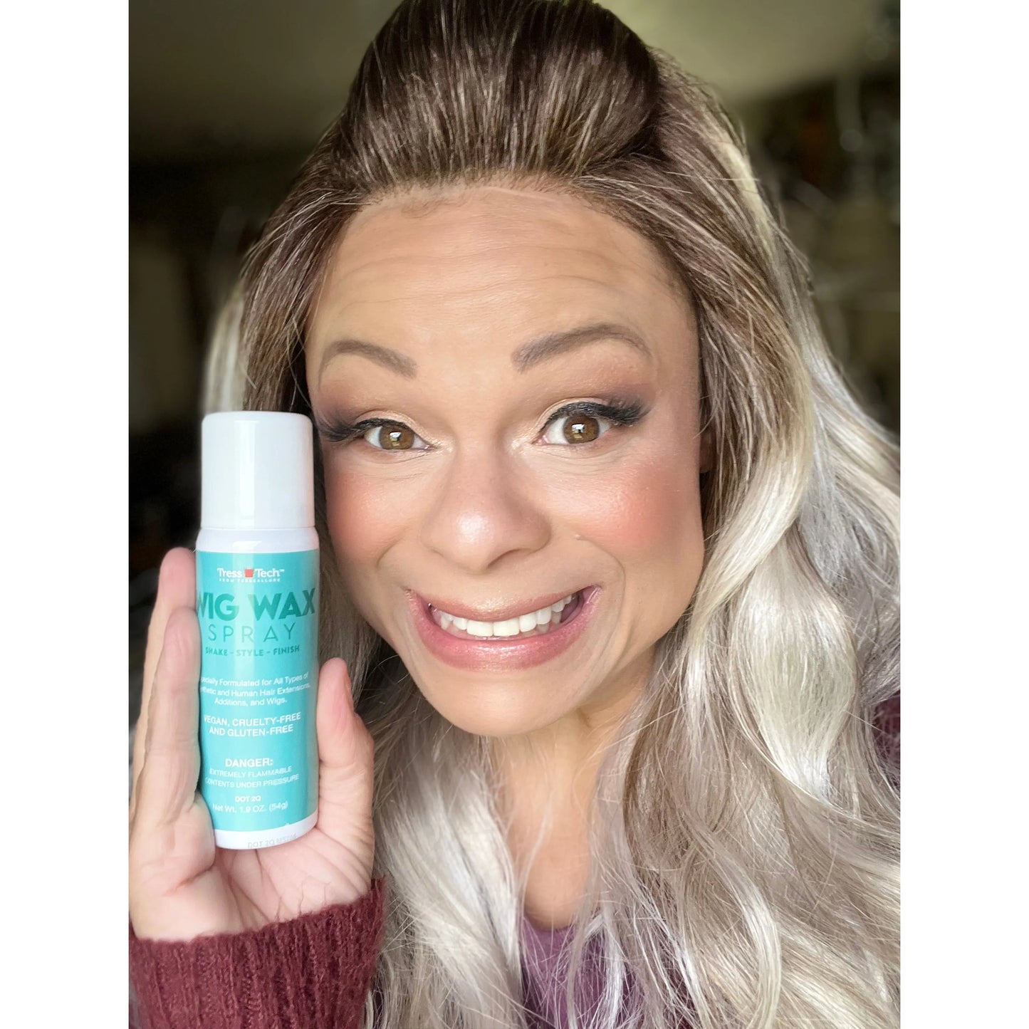 NEW!! TressTech Wig Wax MINI Spray by Tressallure