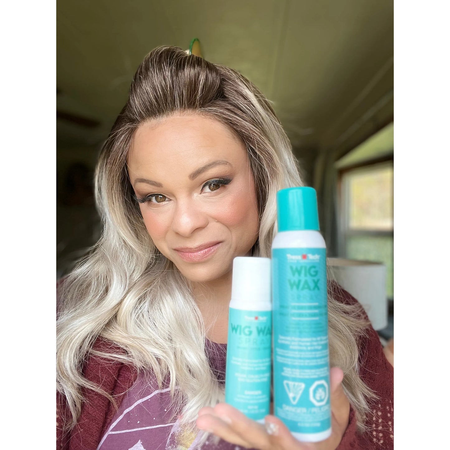 NEW!! TressTech Wig Wax MINI Spray by Tressallure