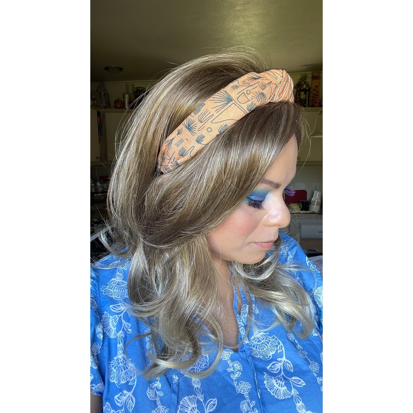 Pictograph Canvas Headband