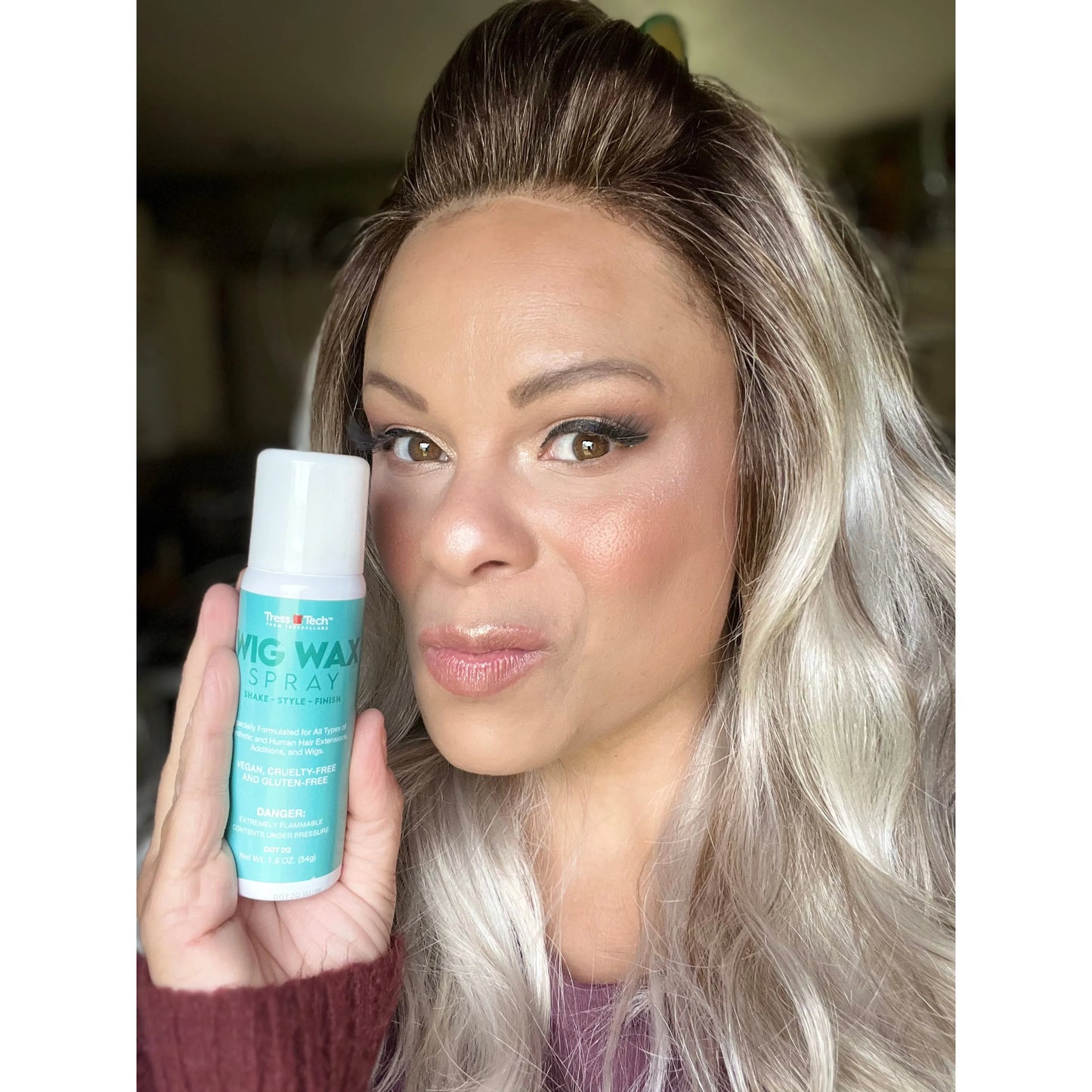 NEW!! TressTech Wig Wax MINI Spray by Tressallure
