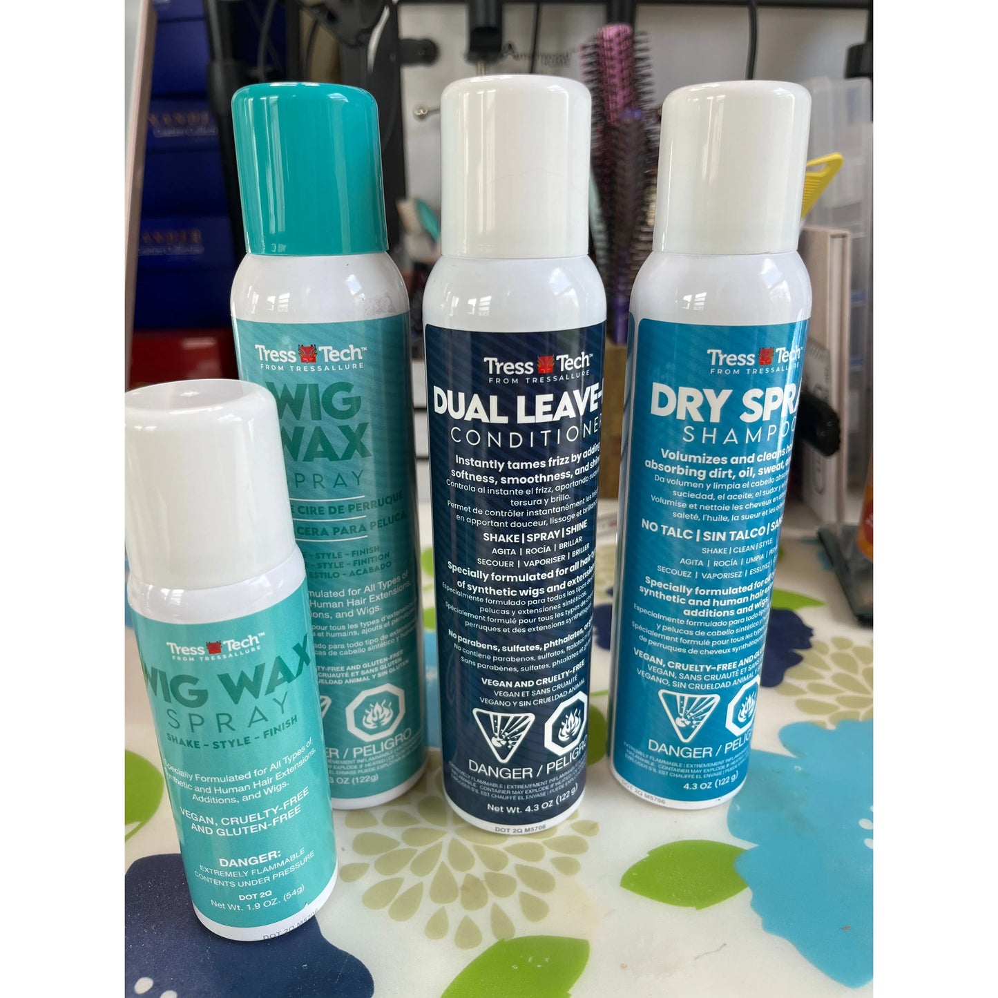 NEW!! TressTech Wig Wax MINI Spray by Tressallure