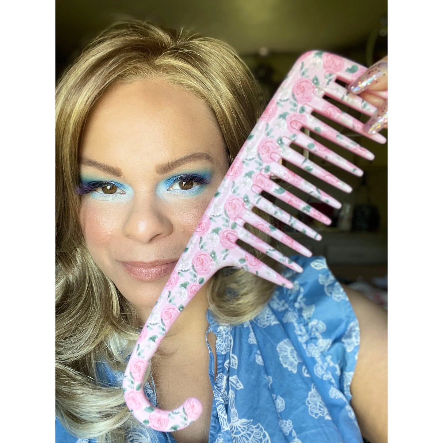 Rose Detangling Comb