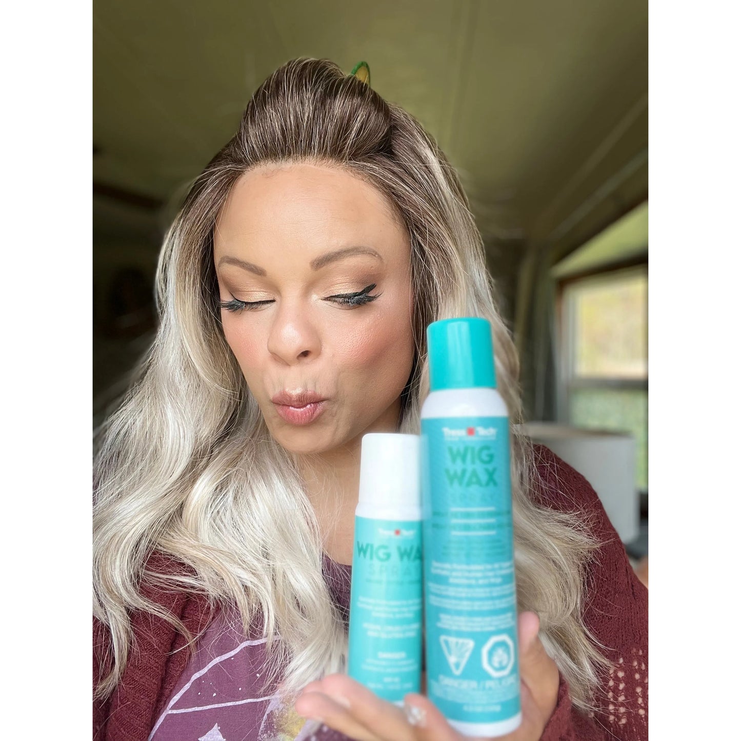 NEW!! TressTech Wig Wax MINI Spray by Tressallure