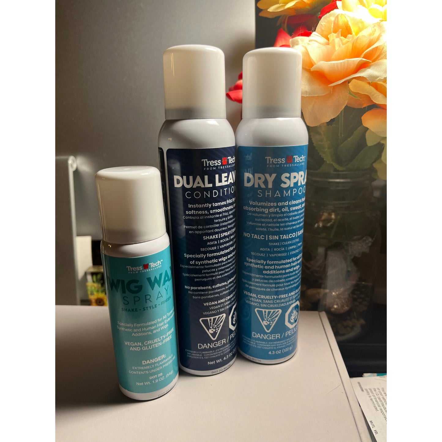 NEW!! TressTech Wig Wax MINI Spray by Tressallure