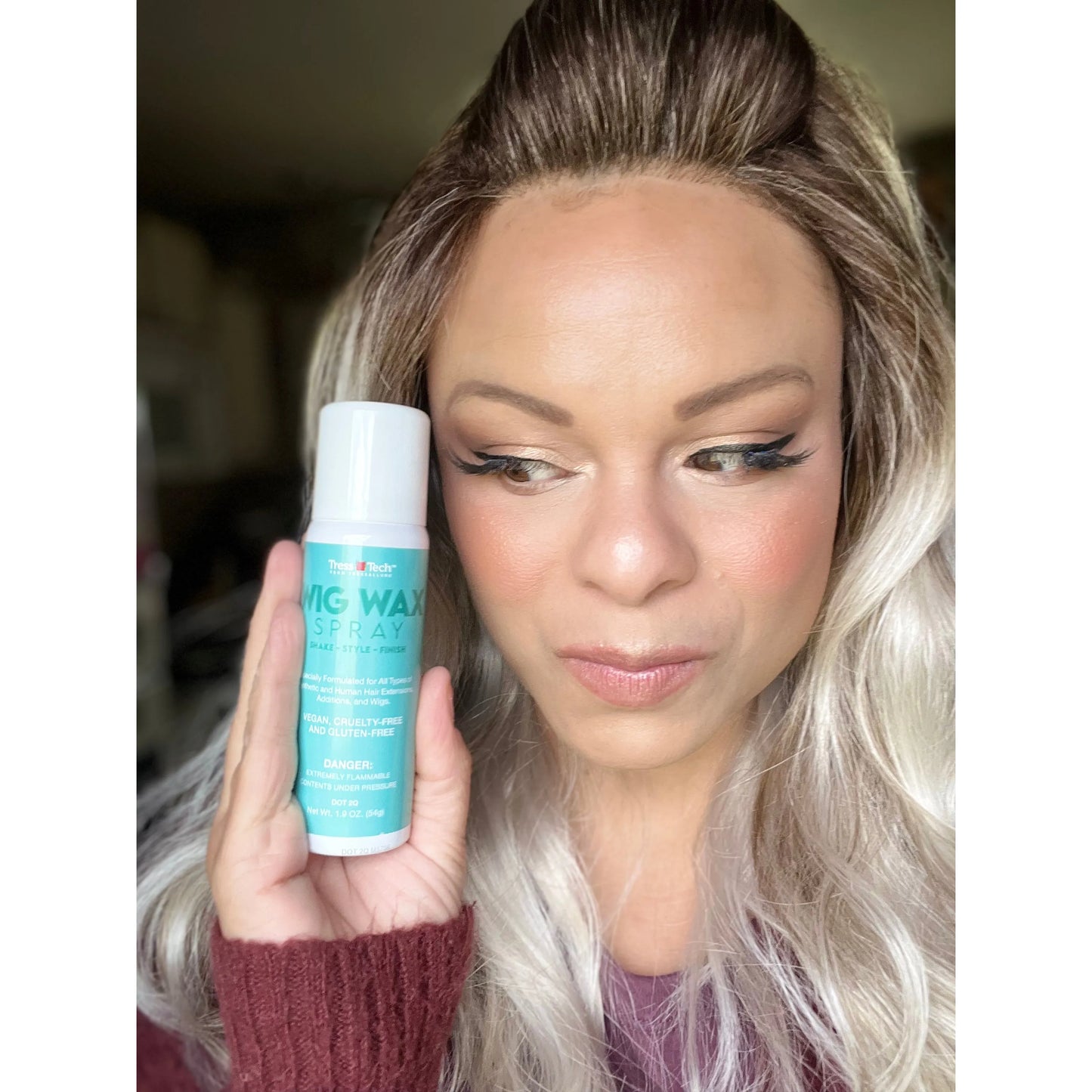 NEW!! TressTech Wig Wax MINI Spray by Tressallure