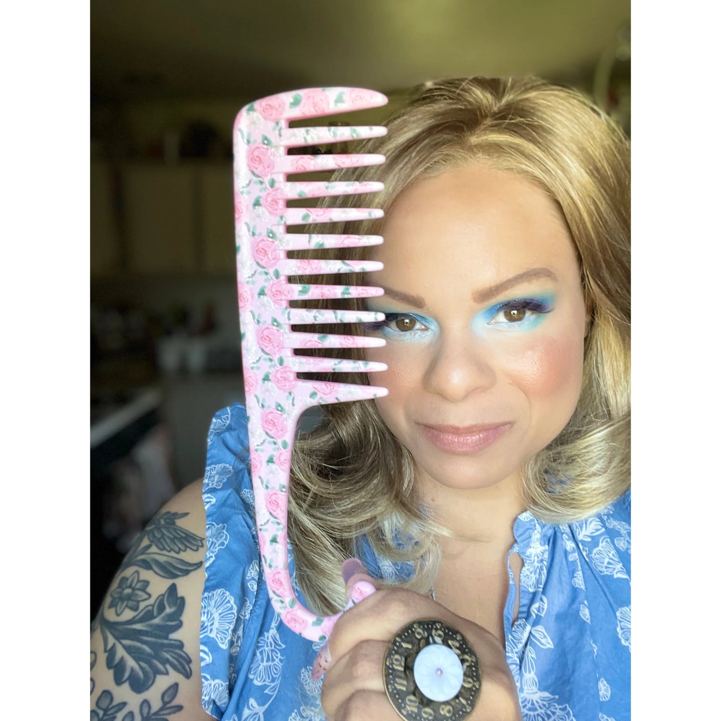 Rose Detangling Comb