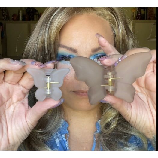 Small Butterfly Claw Clip
