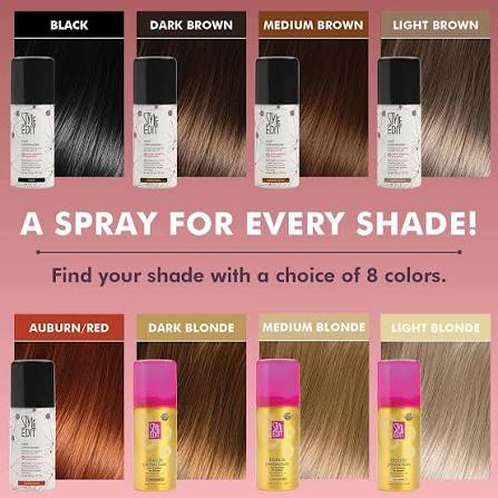 Style Edit Root Concealer Spray – Blonde (For Bio Hair & Wigs)