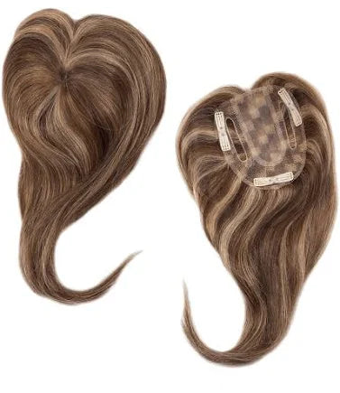 Envyhair Human Hair Topper: Add-On Center Front piece in Dark Blonde *BOUTIQUE DEAL