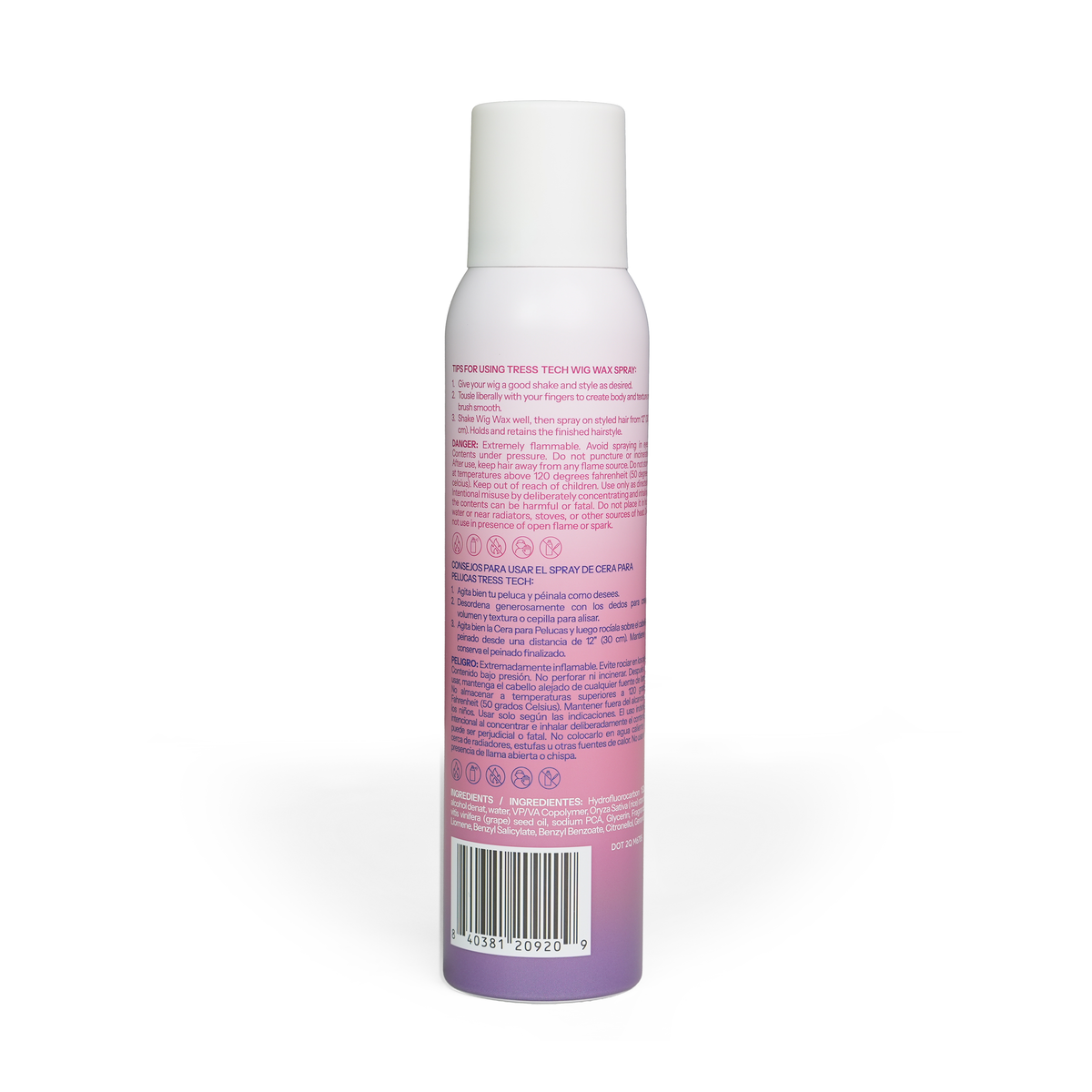 Tressallure TressTech Wig Wax Spray - Now with refreshed packaging!