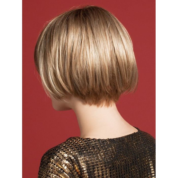 VISTA by ELLEN WILLE in LIGHT HONEY ROOTED 26.25.22 | Medium Honey Blonde, Platinum Blonde, and Light Golden Blonde Blend with Dark Roots