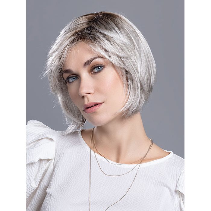 FRENCH by ELLEN WILLE in SILVER BLONDE ROOTED 60.24.56 | Pure Silver White Blended with Light Ash Blonde